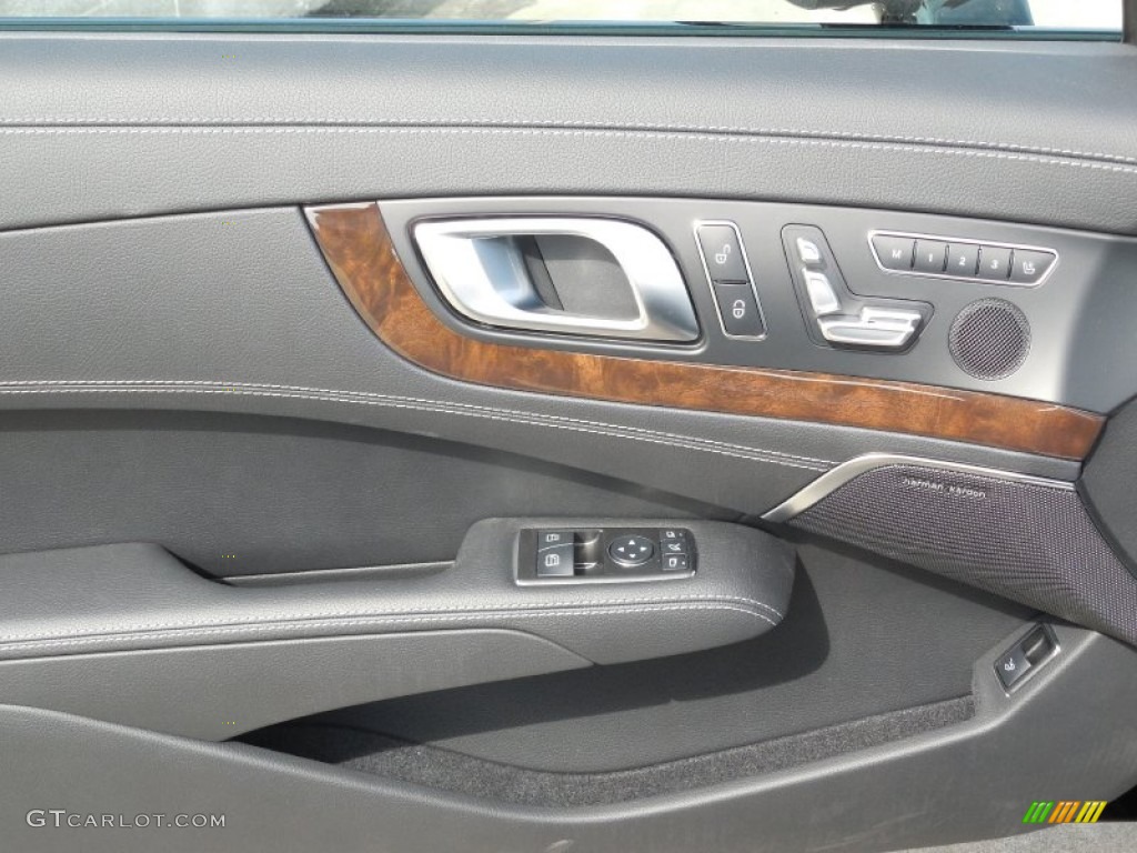 2013 Mercedes-Benz SL 550 Roadster Black Door Panel Photo #79087063