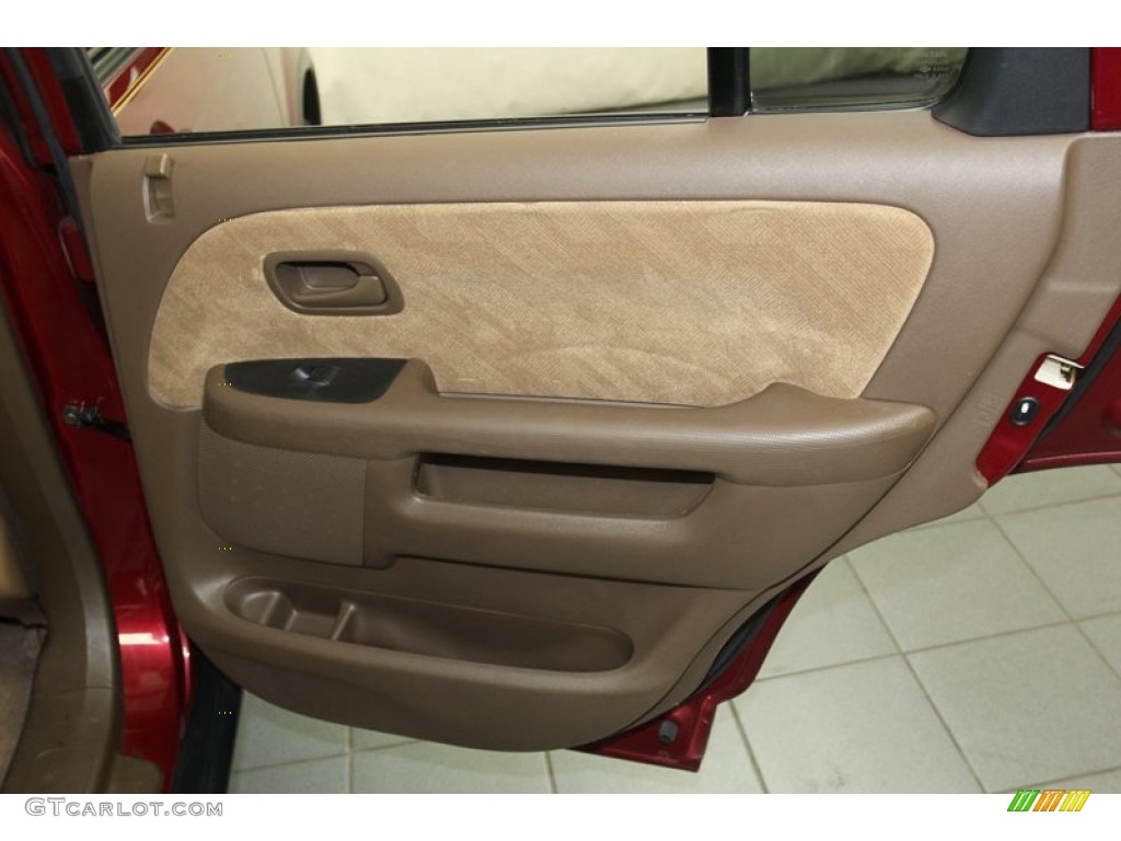 2002 Honda CR-V EX 4WD Saddle Door Panel Photo #79087141