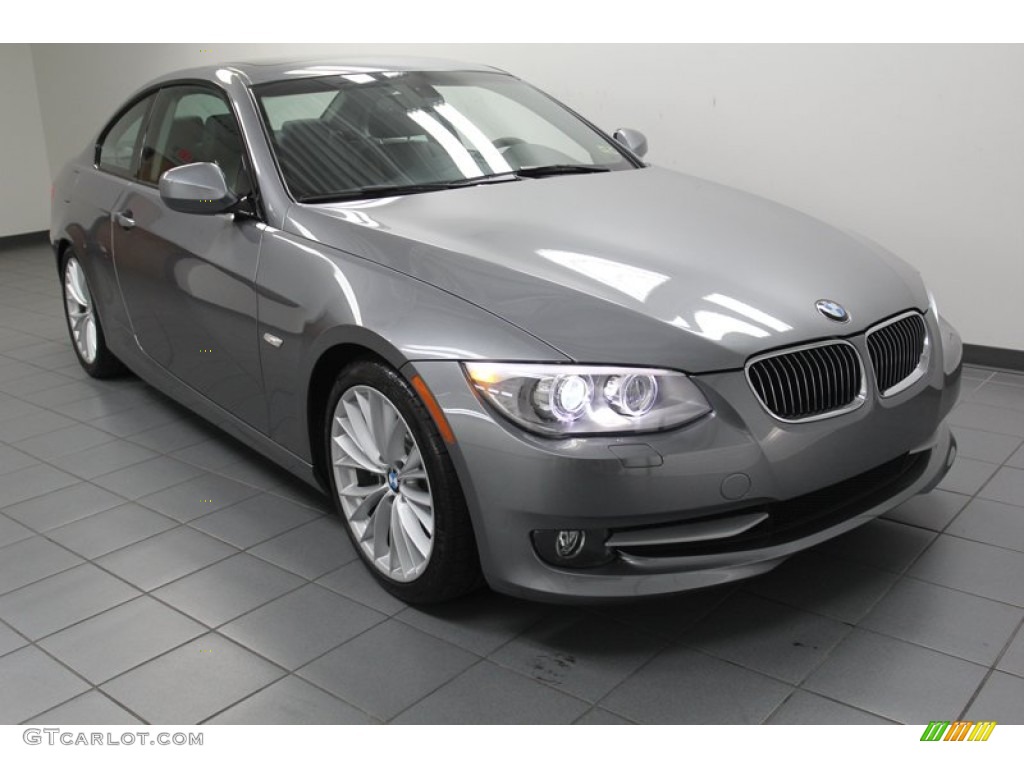 Space Gray Metallic 2011 BMW 3 Series 335i Coupe Exterior Photo #79087306