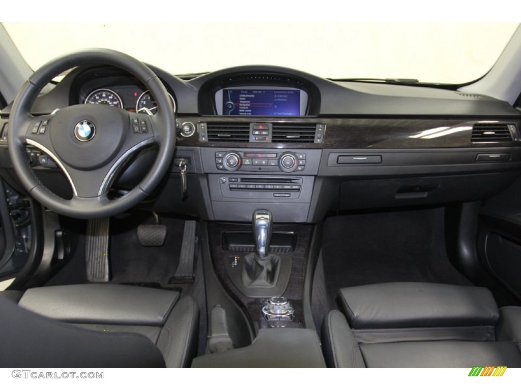 2011 BMW 3 Series 335i Coupe Black Dashboard Photo #79087372