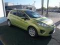 2013 Lime Squeeze Ford Fiesta SE Hatchback  photo #10
