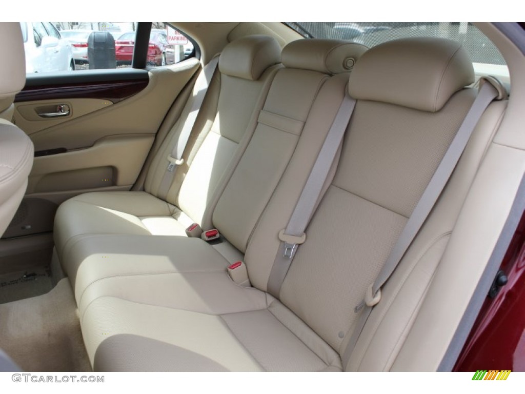 2008 LS 460 - Noble Spinel Red Mica / Cashmere photo #22