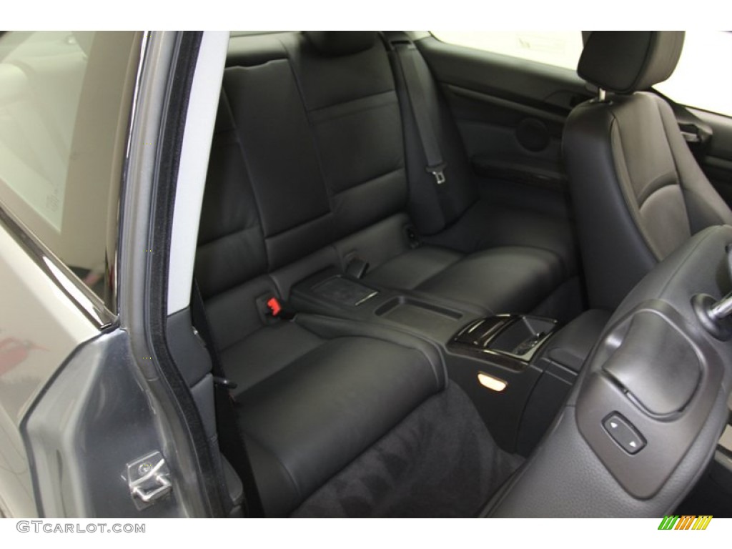 2011 3 Series 335i Coupe - Space Gray Metallic / Black photo #35