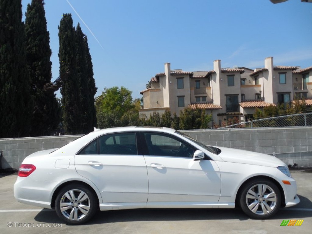 Polar White 2013 Mercedes-Benz E 400 Hybrid Sedan Exterior Photo #79087989