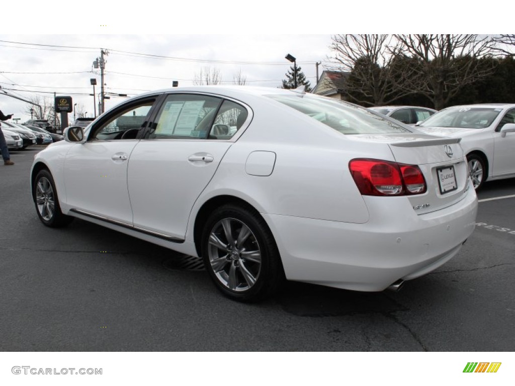 2010 GS 350 AWD - Starfire Pearl White / Parchment photo #5