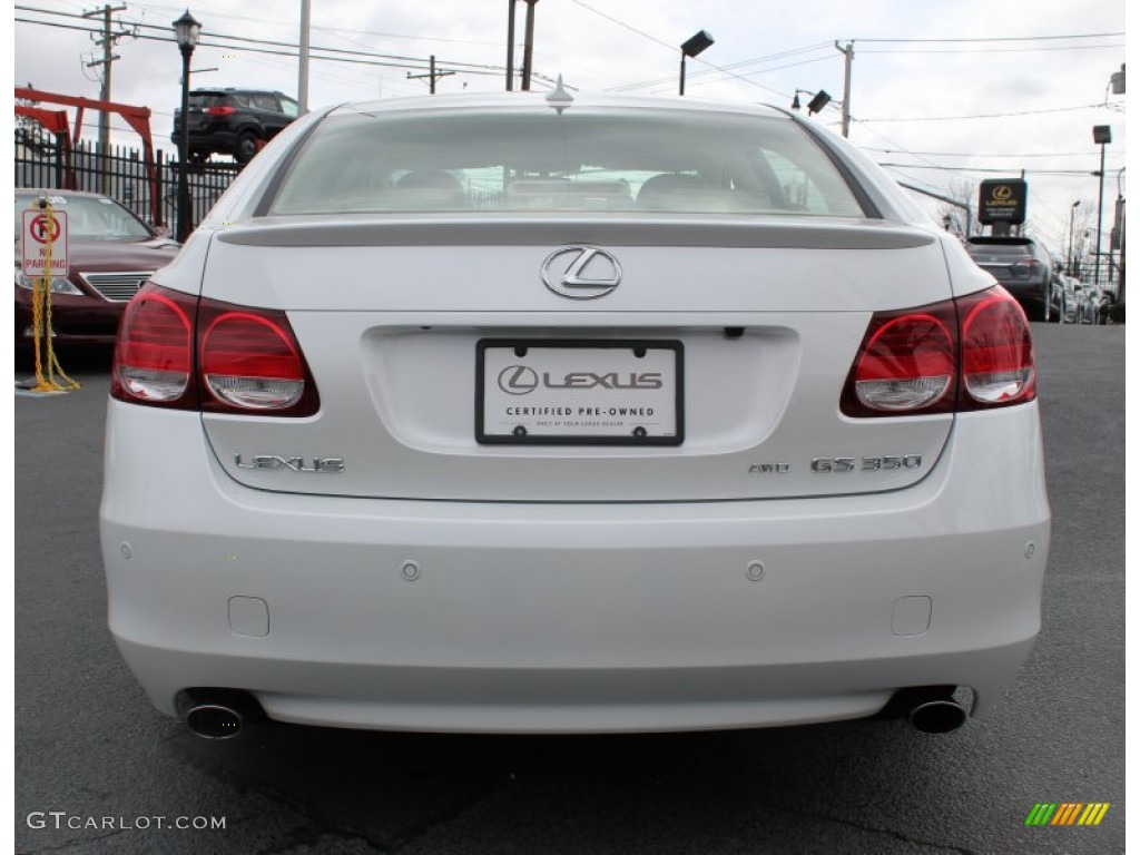 2010 GS 350 AWD - Starfire Pearl White / Parchment photo #6