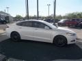 2013 White Platinum Metallic Tri-coat Ford Fusion SE 1.6 EcoBoost  photo #8