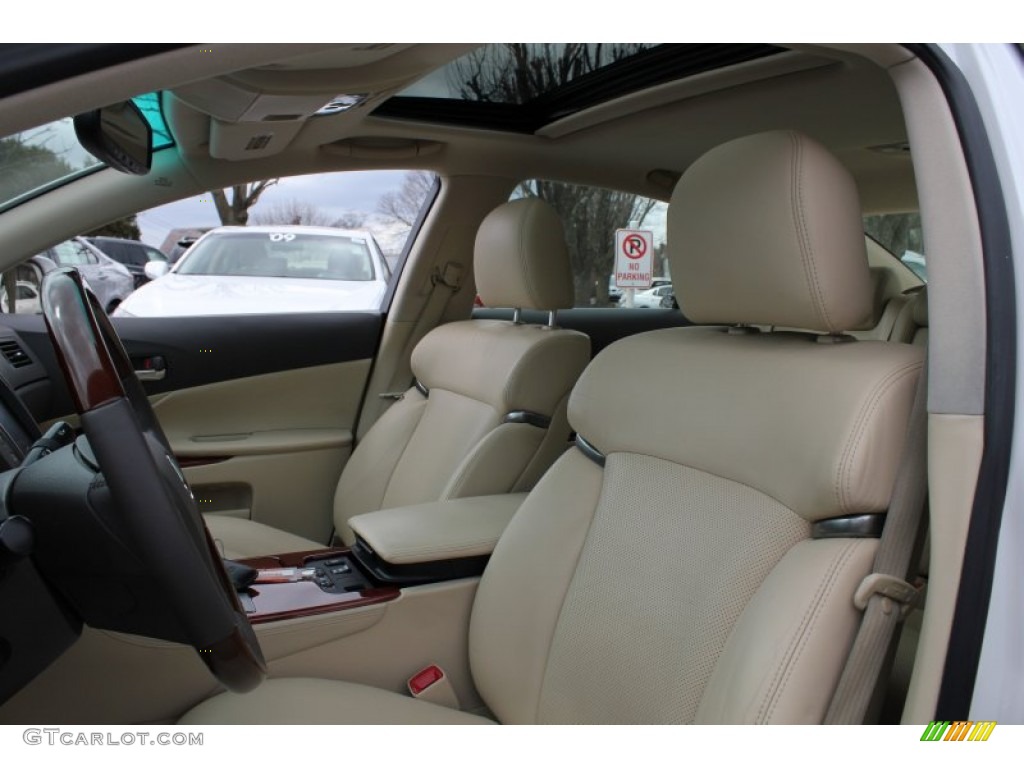 2010 GS 350 AWD - Starfire Pearl White / Parchment photo #12