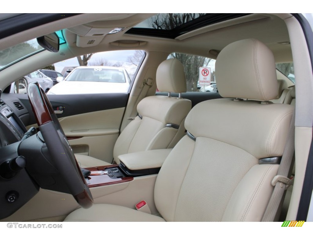 2010 GS 350 AWD - Starfire Pearl White / Parchment photo #13