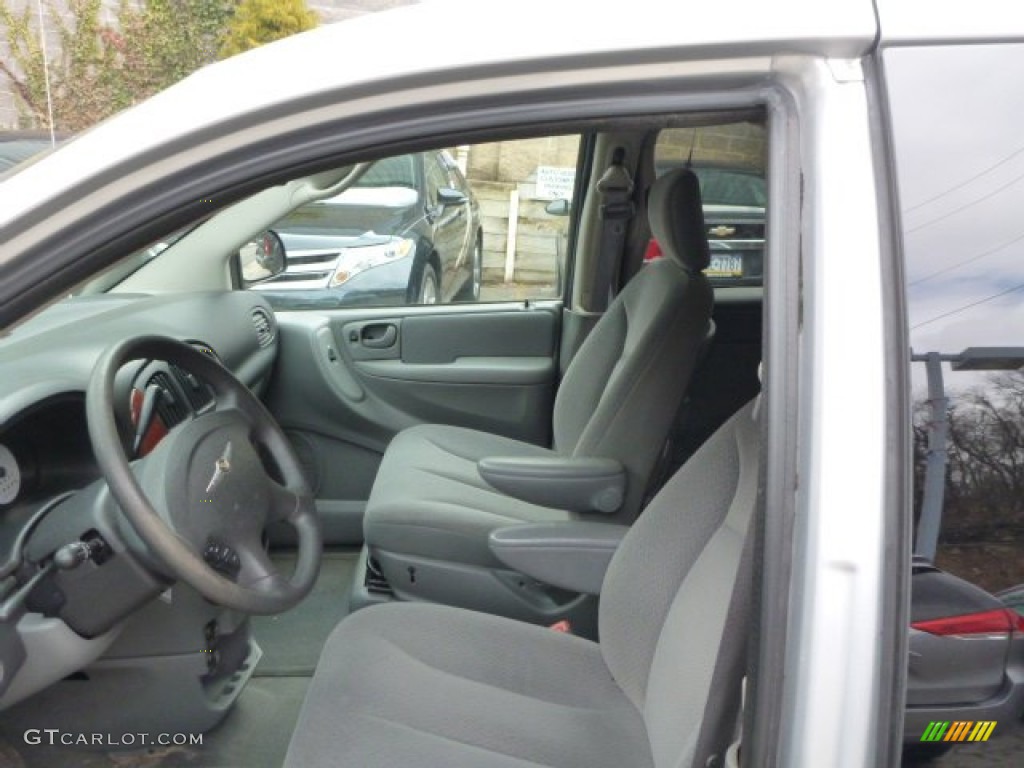 Medium Slate Gray Interior 2006 Chrysler Town & Country LX Photo #79088429