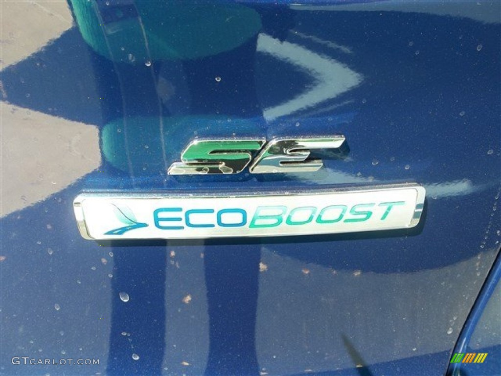 2013 Escape SE 1.6L EcoBoost - Deep Impact Blue Metallic / Medium Light Stone photo #6