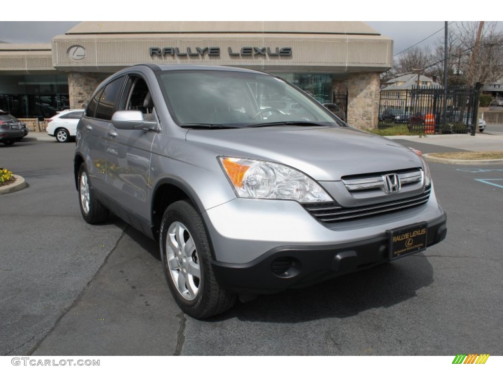 2008 CR-V EX-L 4WD - Whistler Silver Metallic / Gray photo #1