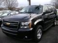 2013 Black Chevrolet Suburban LT 4x4  photo #1