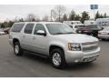 2010 Sheer Silver Metallic Chevrolet Suburban LS 4x4  photo #1