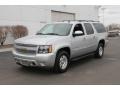 2010 Sheer Silver Metallic Chevrolet Suburban LS 4x4  photo #2