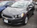 2013 Cyber Gray Metallic Chevrolet Sonic LT Sedan  photo #1