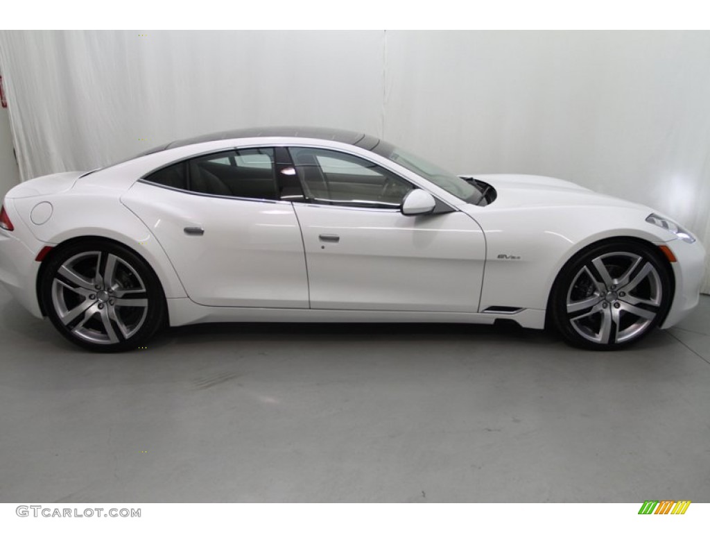 White Sand 2012 Fisker Karma EcoChic Exterior Photo #79090141