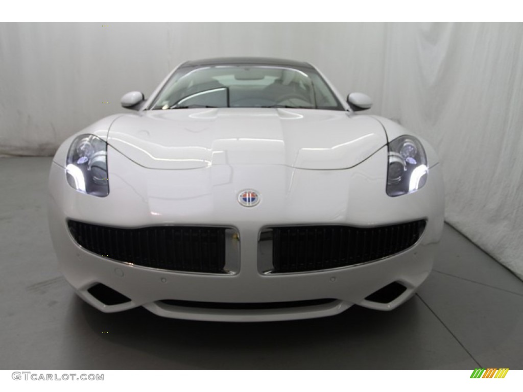 White Sand 2012 Fisker Karma EcoChic Exterior Photo #79090279