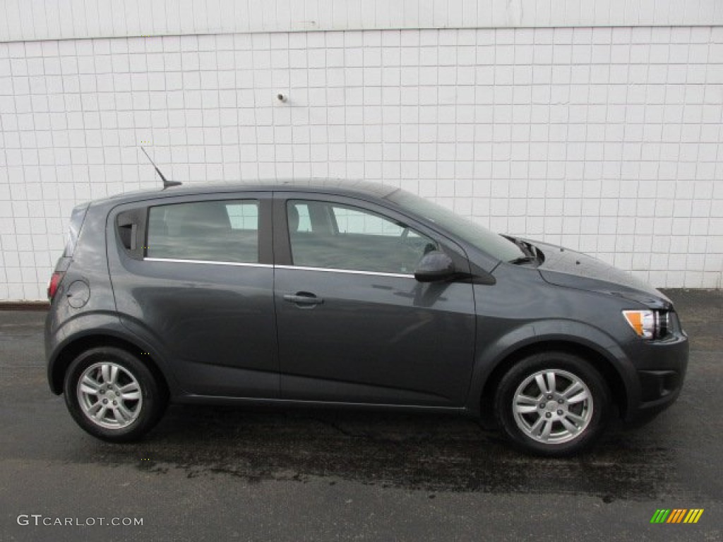 Cyber Gray Metallic 2013 Chevrolet Sonic LT Hatch Exterior Photo #79090321