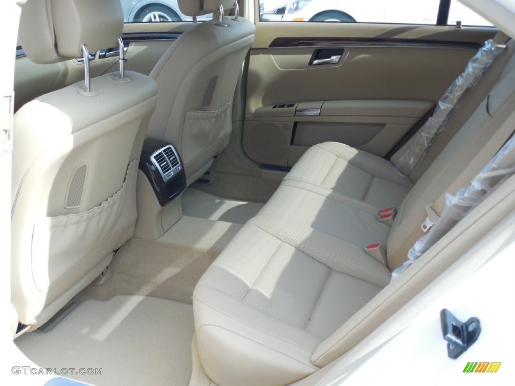 2013 S 550 Sedan - Diamond White Metallic / Cashmere/Savanna photo #8