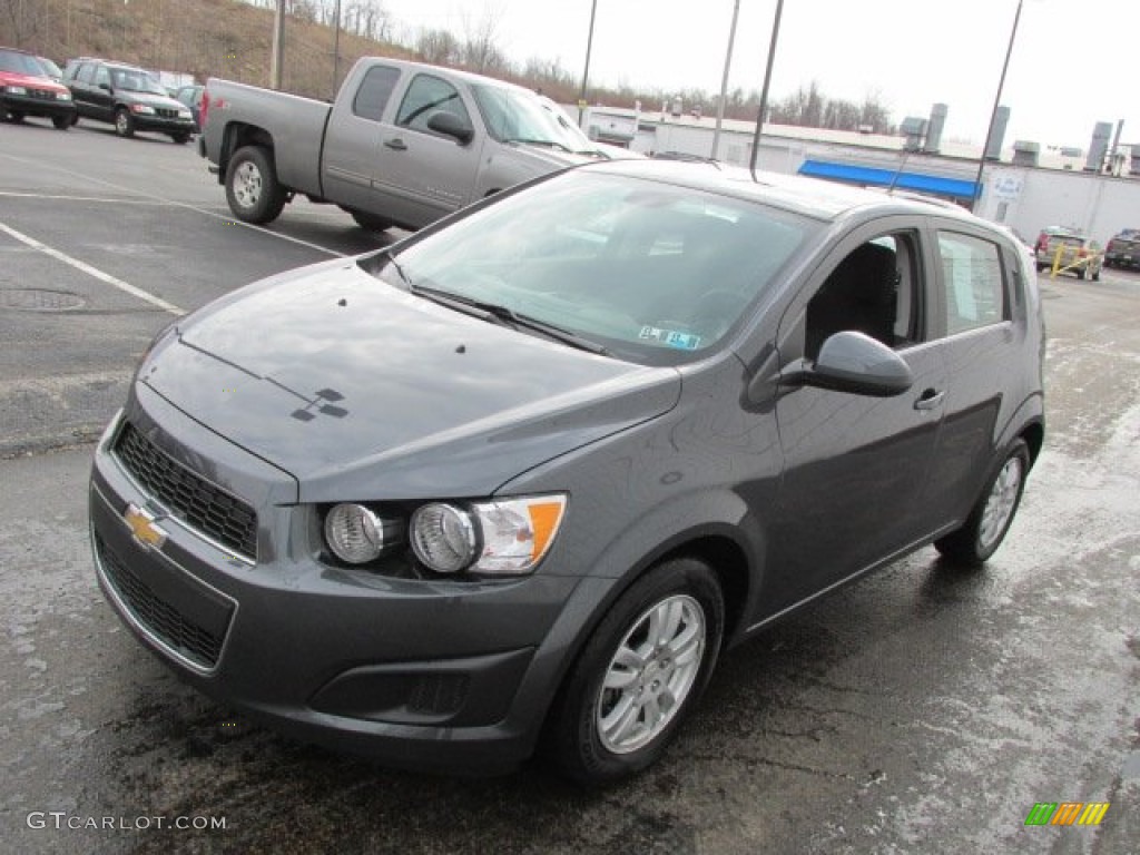 Cyber Gray Metallic 2013 Chevrolet Sonic LT Hatch Exterior Photo #79090390