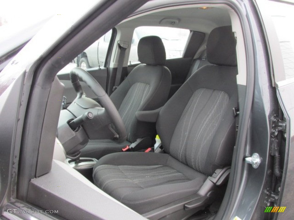 Jet Black/Dark Titanium Interior 2013 Chevrolet Sonic LT Hatch Photo #79090522