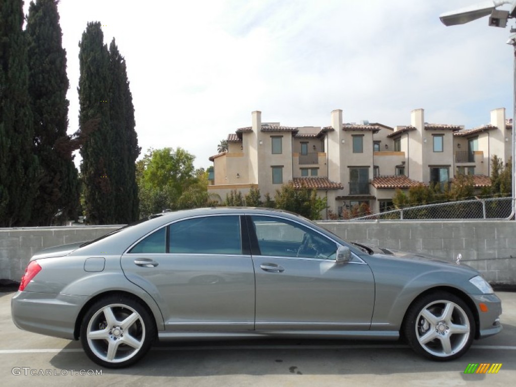 2013 S 550 Sedan - Palladium Silver Metallic / Black photo #3