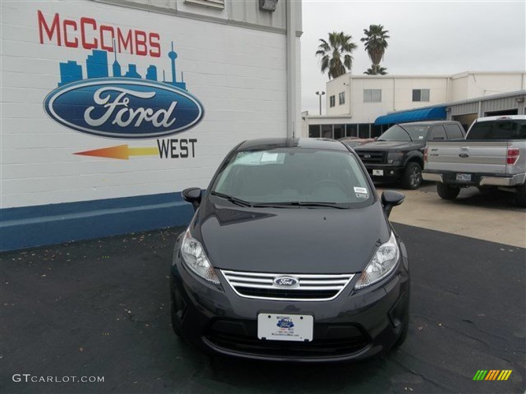 Violet Gray Ford Fiesta