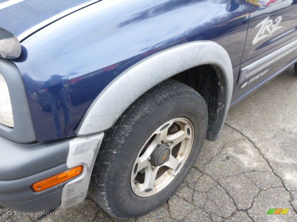 2001 Tracker ZR2 Hardtop 4WD - Dark Blue Metallic / Medium Gray photo #8