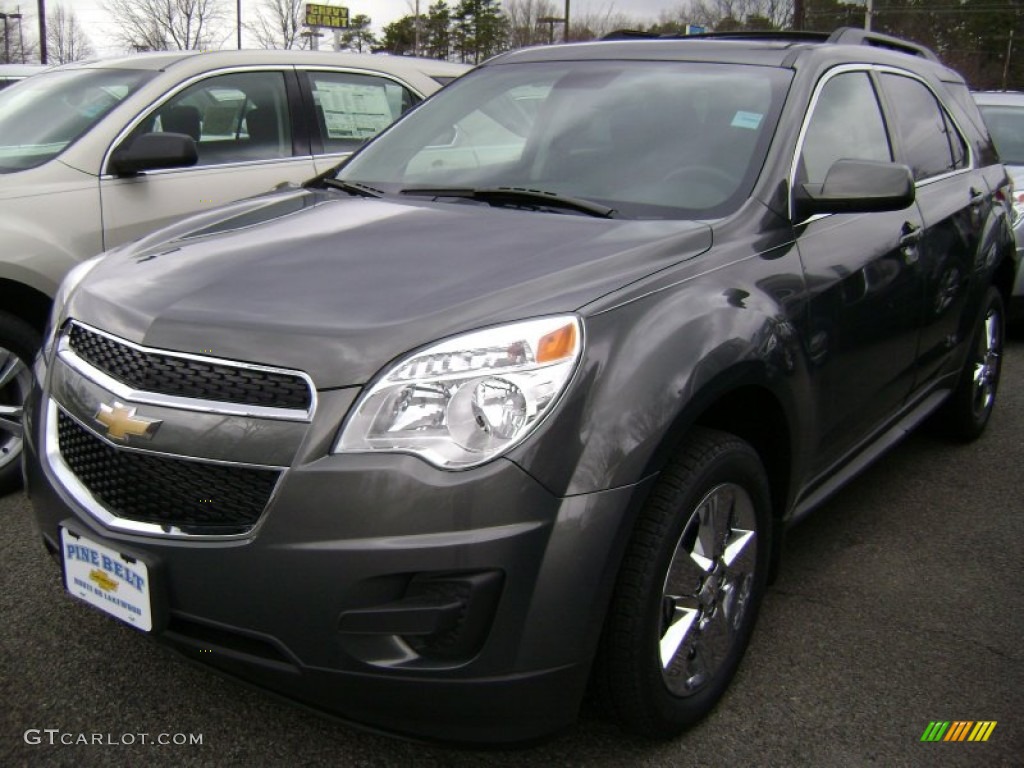 2013 Equinox LT - Steel Green Metallic / Jet Black photo #1