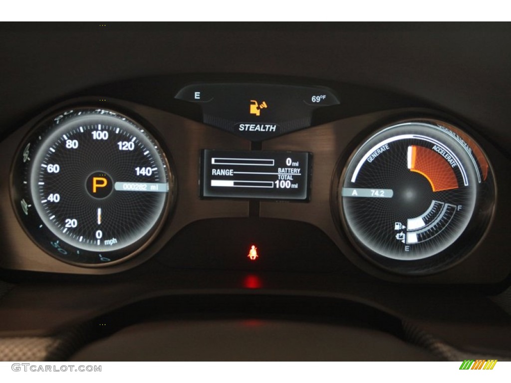 2012 Fisker Karma EcoChic Gauges Photo #79091749