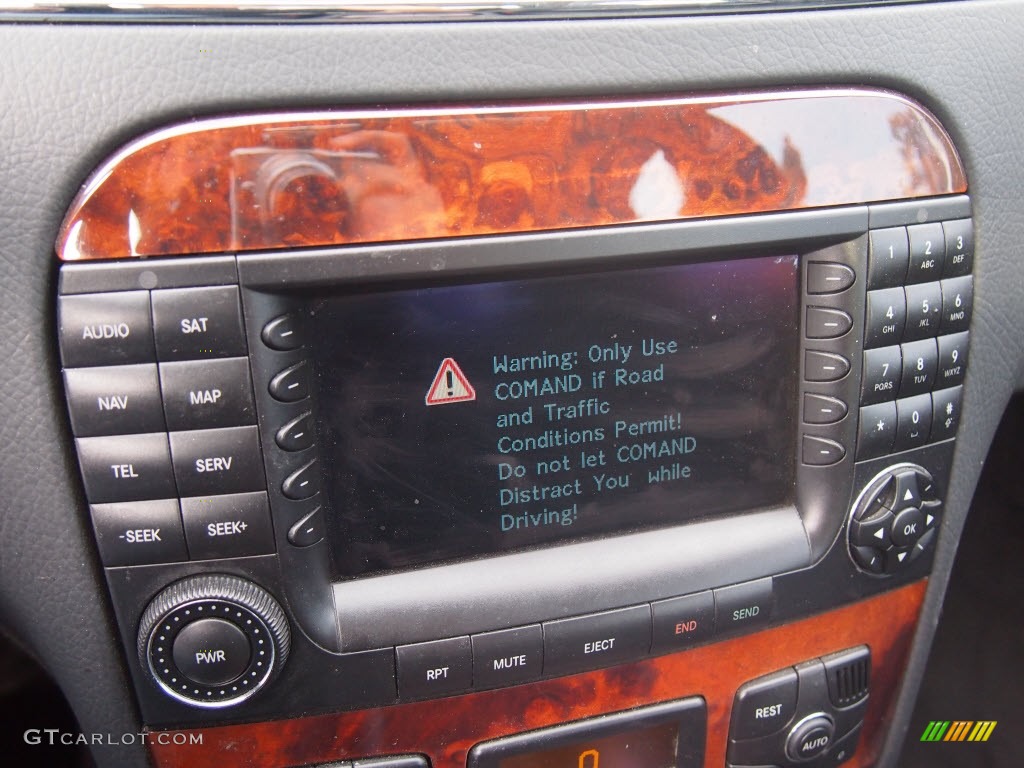 2004 S 500 Sedan - Brilliant Silver Metallic / Black photo #16