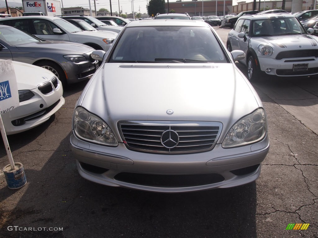 2004 S 500 Sedan - Brilliant Silver Metallic / Black photo #24