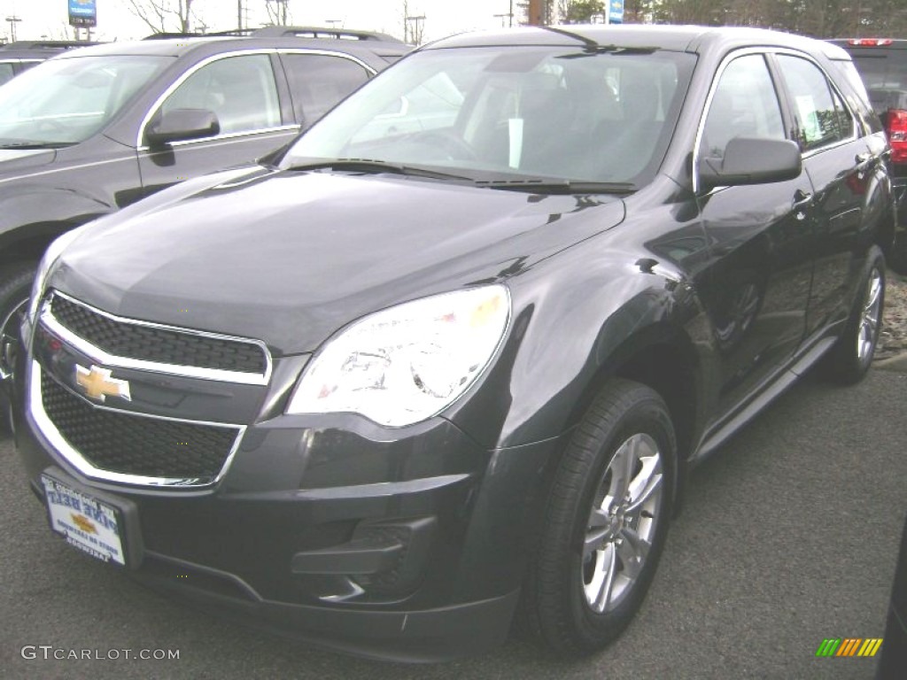 2013 Equinox LS AWD - Ashen Gray Metallic / Jet Black photo #1