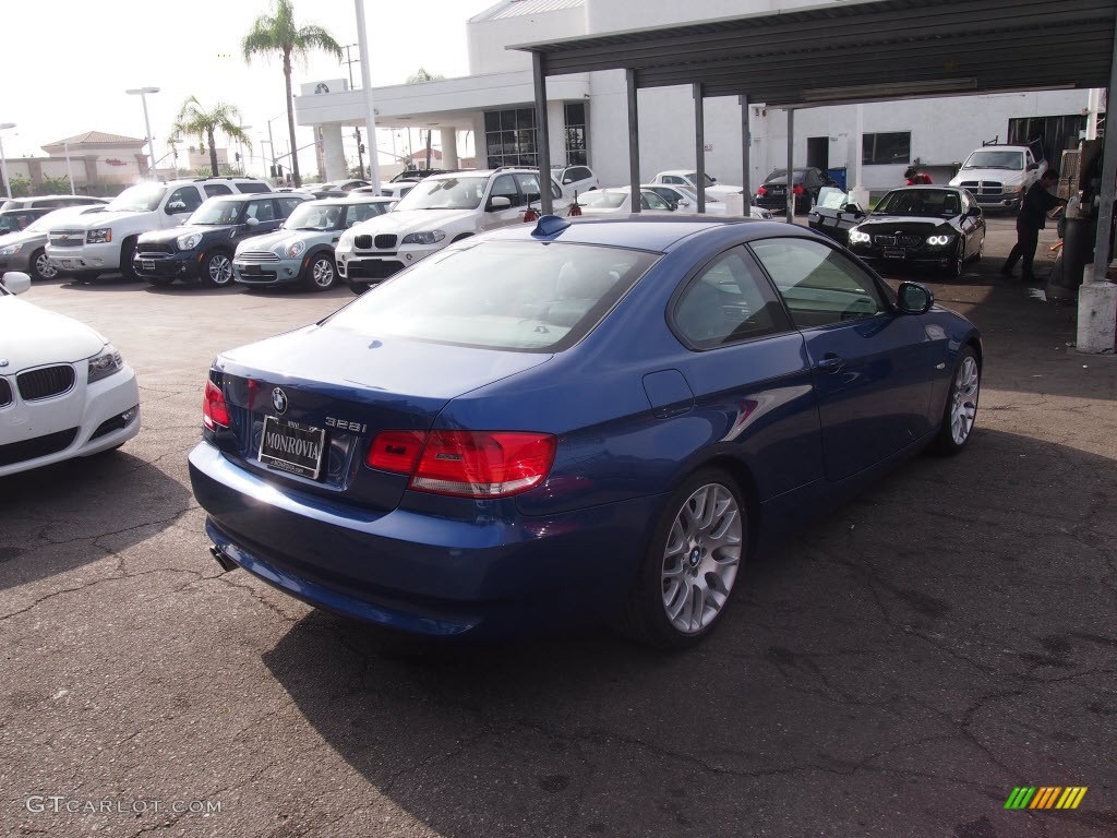 2010 3 Series 328i Coupe - Montego Blue Metallic / Gray Dakota Leather photo #7