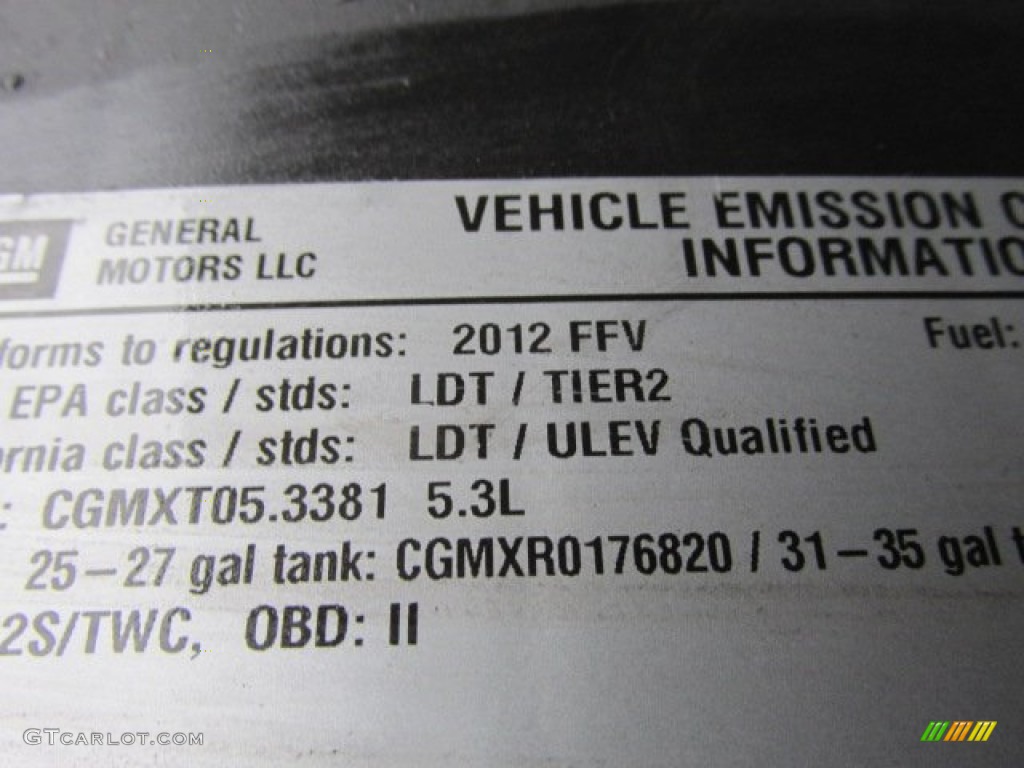 2012 Silverado 1500 LTZ Extended Cab 4x4 - Graystone Metallic / Ebony photo #13