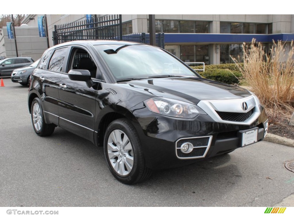 2010 RDX SH-AWD - Crystal Black Pearl / Ebony photo #1