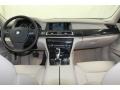Oyster Nappa Leather Dashboard Photo for 2010 BMW 7 Series #79094479