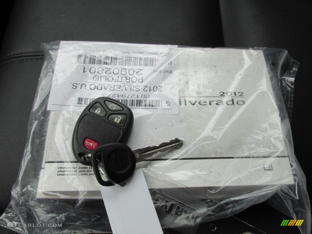 2012 Silverado 1500 LTZ Extended Cab 4x4 - Graystone Metallic / Ebony photo #23