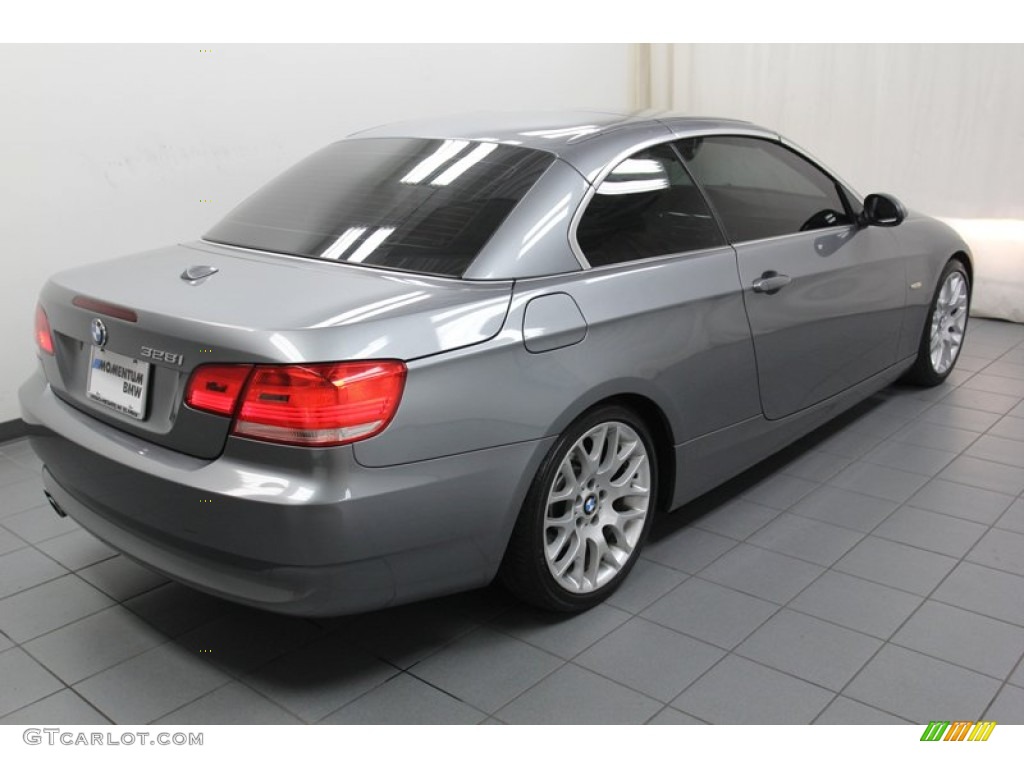 2008 3 Series 328i Convertible - Space Grey Metallic / Gray photo #12