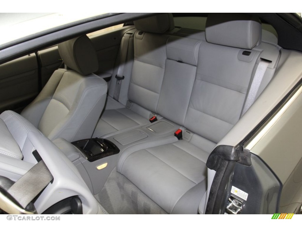 2008 BMW 3 Series 328i Convertible Rear Seat Photo #79095751