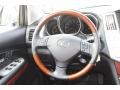 2008 Lexus RX Light Gray Interior Steering Wheel Photo