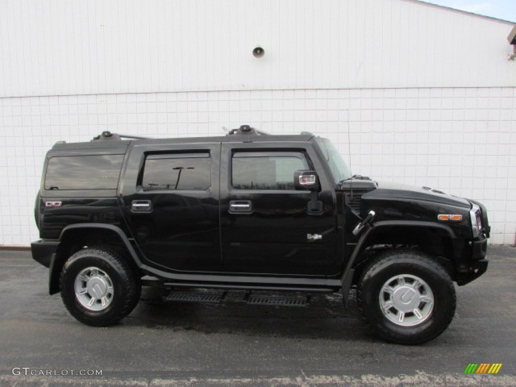 Black 2007 Hummer H2 SUV Exterior Photo #79096605