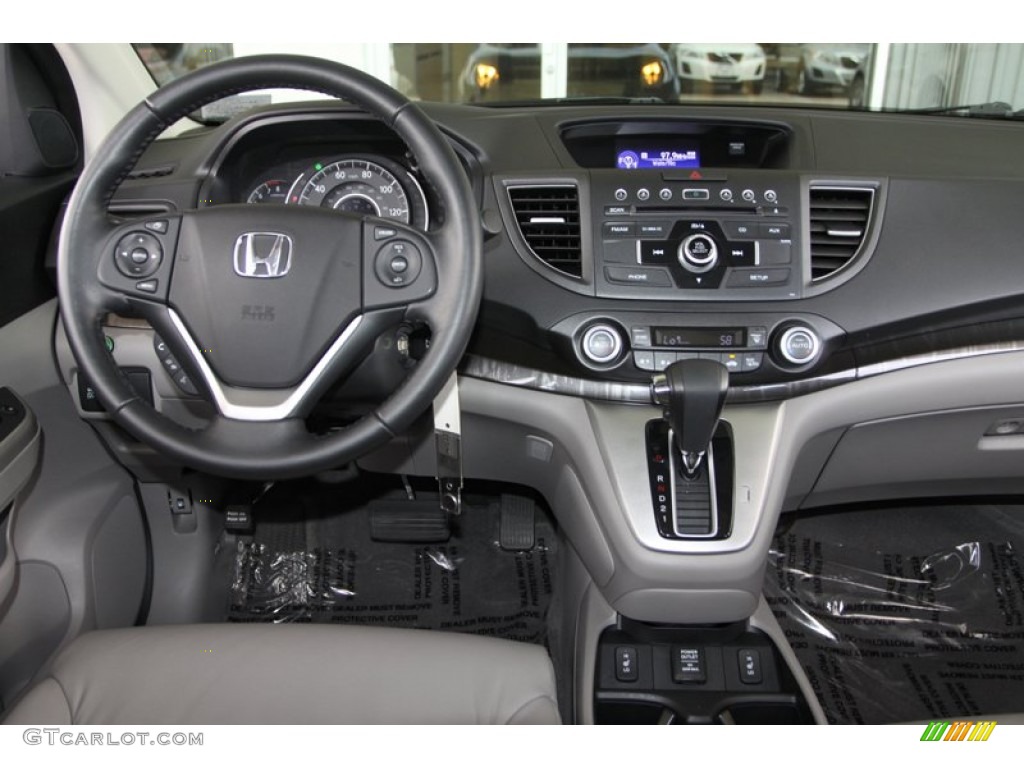 2012 Honda CR-V EX-L Beige Dashboard Photo #79096796