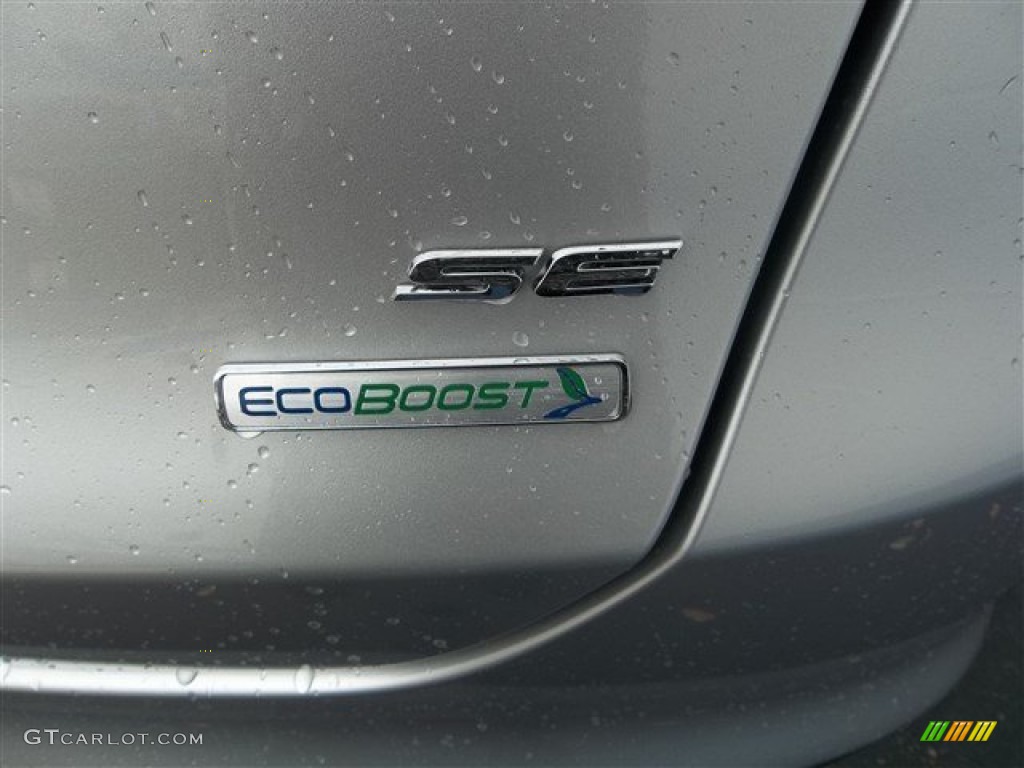 2013 Fusion SE 1.6 EcoBoost - Ingot Silver Metallic / Charcoal Black photo #6