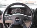 2007 Hummer H2 Wheat Beige Interior Steering Wheel Photo