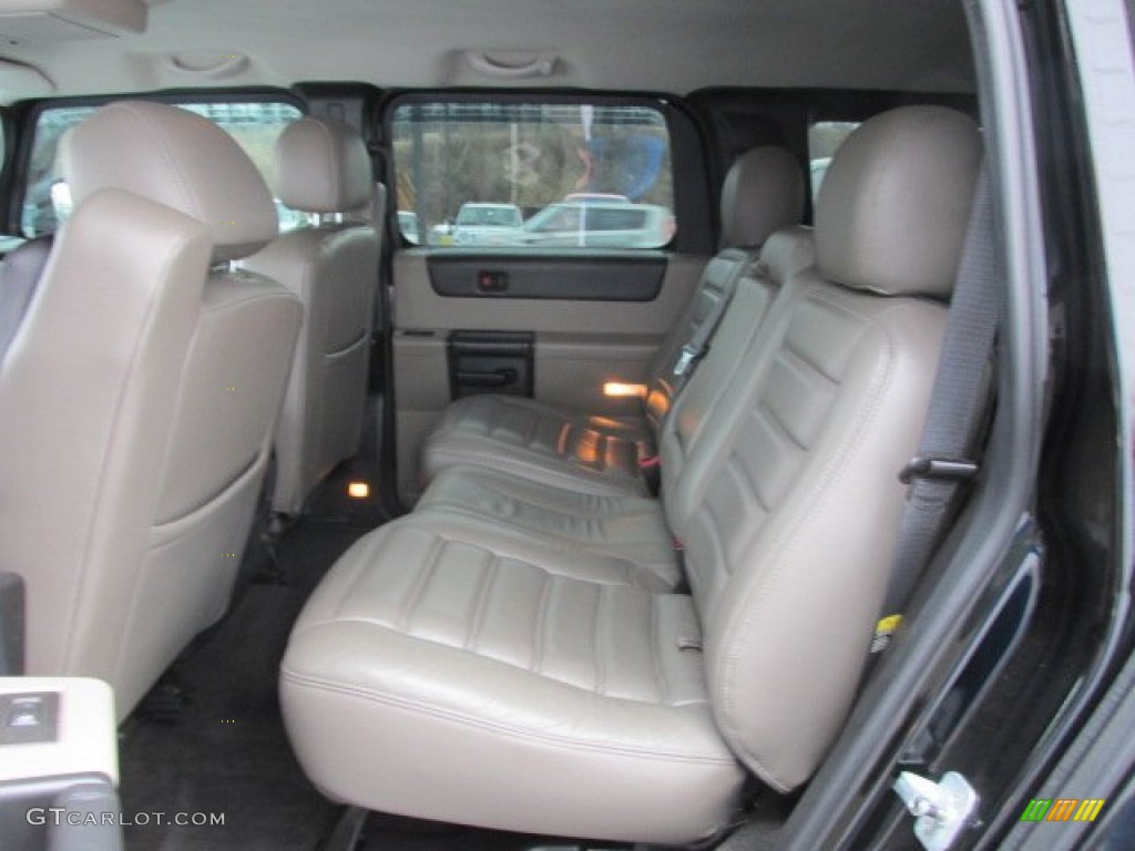 2007 Hummer H2 SUV Rear Seat Photo #79096912