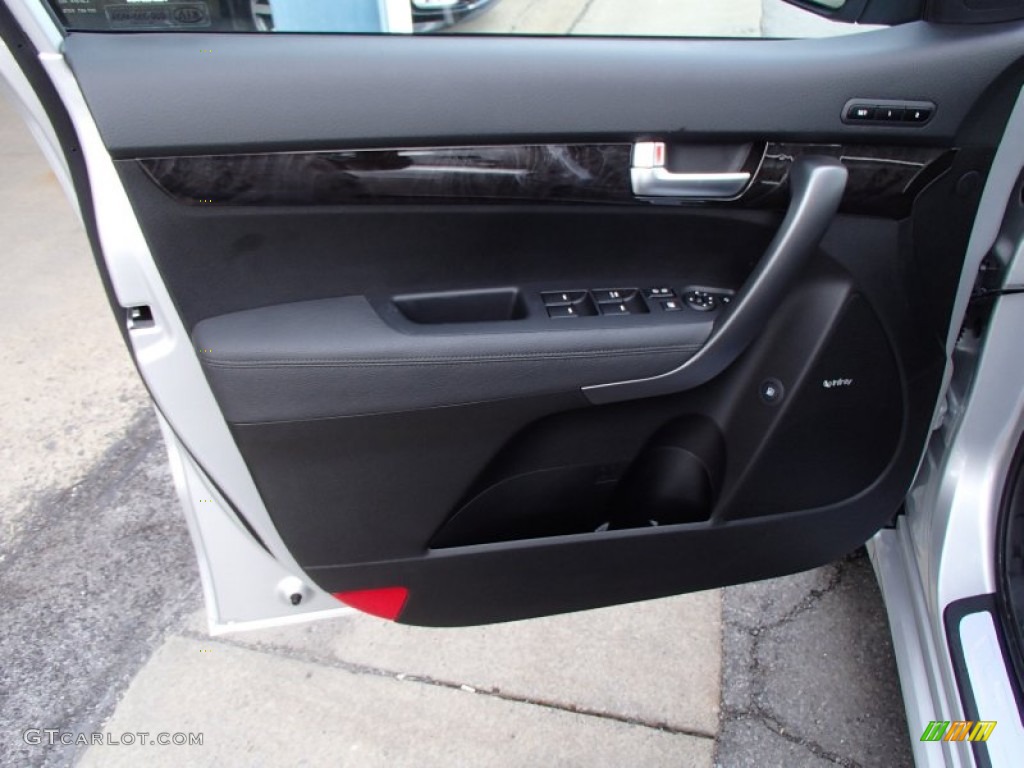 2014 Sorento SX V6 AWD - Bright Silver / Black photo #12
