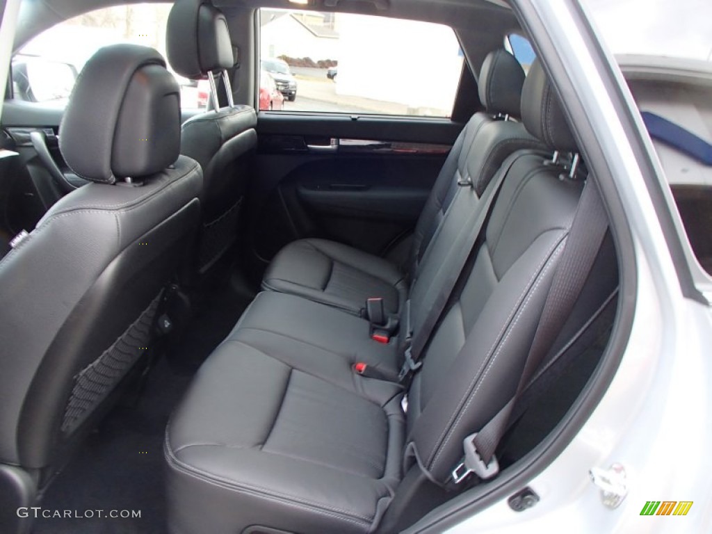 Black Interior 2014 Kia Sorento SX V6 AWD Photo #79097570