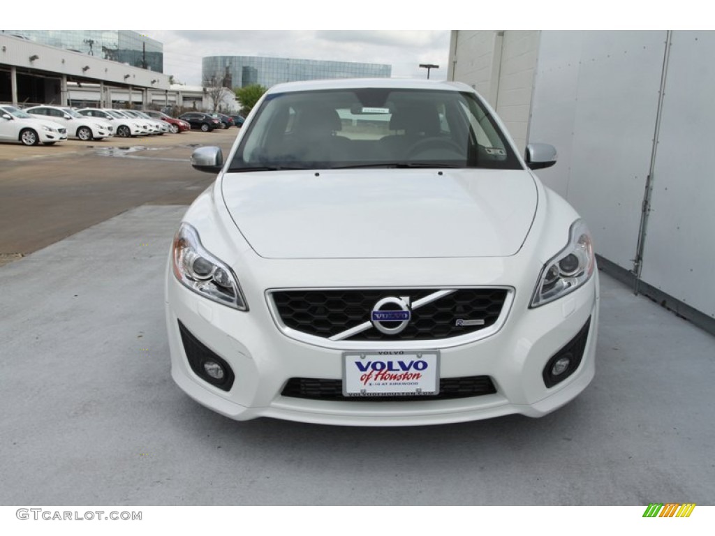 2013 C30 T5 R-Design - Ice White / Off Black photo #2